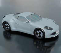 跑车Artega GT3d模型