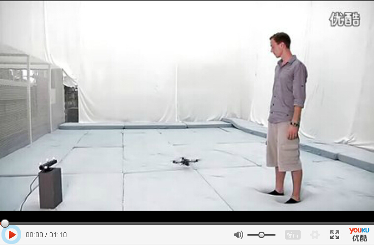 用Kinect 体感手势控制飞行器