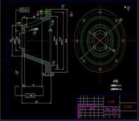 法兰cad图纸