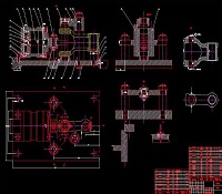 弹簧吊耳零件工艺及加工两孔夹具设计机械设计图纸