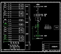 6KV变压器差动接线图机械设计图纸