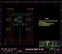 交流双电源切换（普通型）TN－C系统机械设计图纸