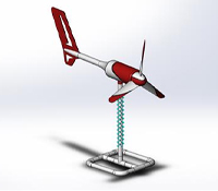 风力发电机三维模型