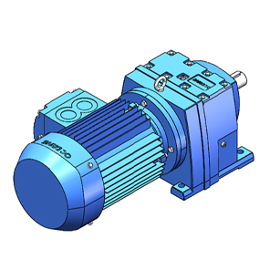 R..Y..斜齿轮减速电机三维模型