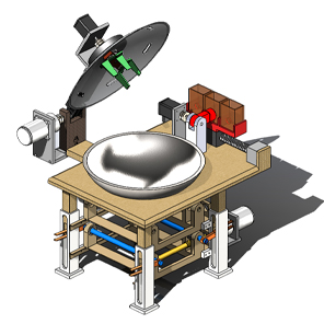 炒菜机器人3d模型