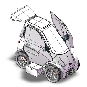 电动汽车step模型